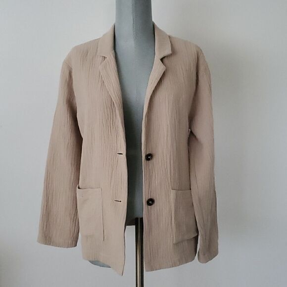 Mod Ref | Linen & Cotton Jacket - Picture 1 of 7